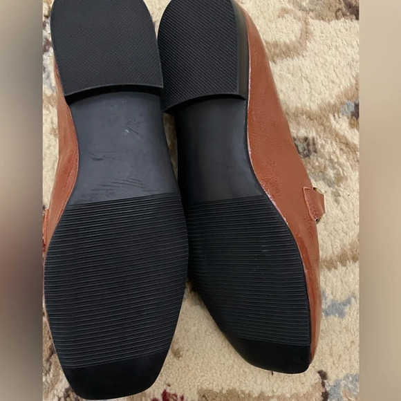 Blondo Sonny Brown Leather Waterproof Loafers Size 7.5 - Picture 6 of 9